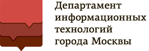 The Moscow Department of Information Technologies logo